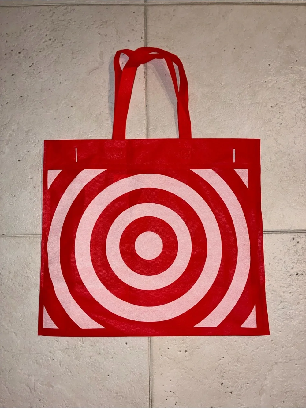 Red Target Pattern Tote Bag for Women